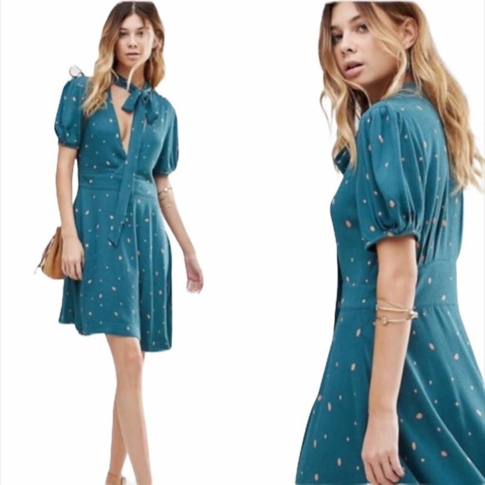 NWOT Free People Abbie fit and flare dress 4